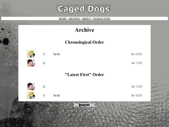 archive screenshot