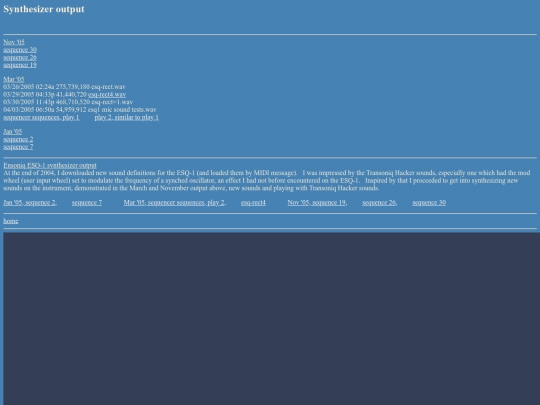 synthe screenshot