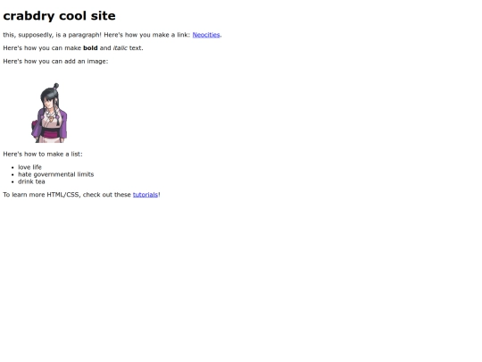 index screenshot