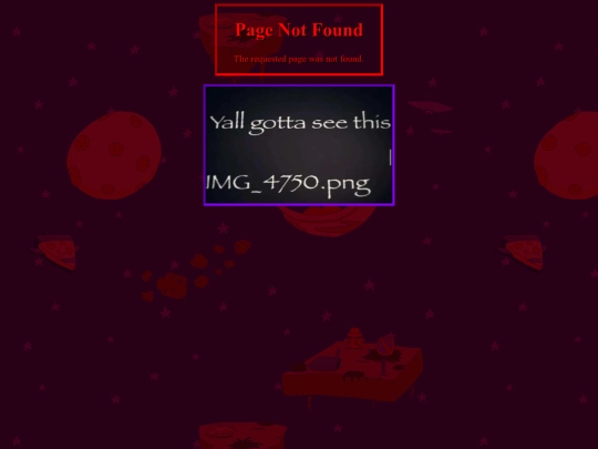 not_found screenshot
