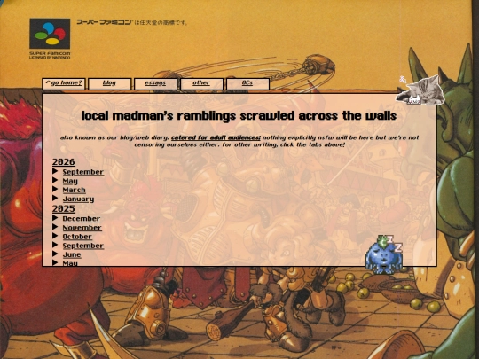 blog screenshot