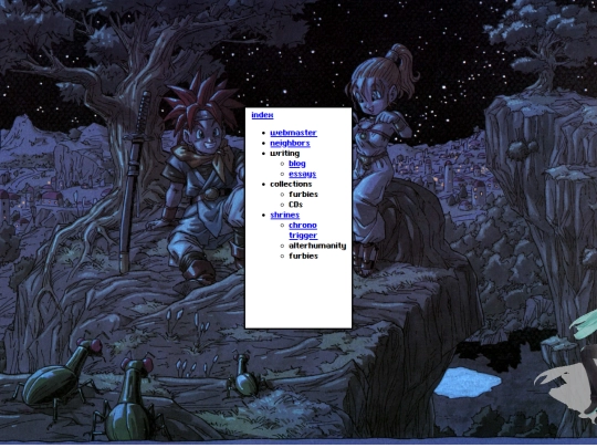 sitemap screenshot