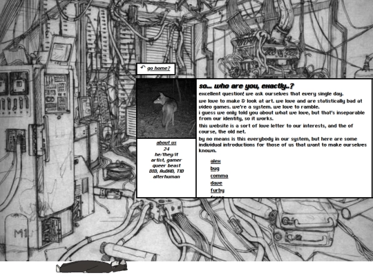 webmaster/home screenshot