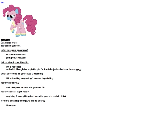 webmaster/pinkie screenshot