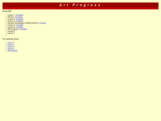 myArtProgress screenshot