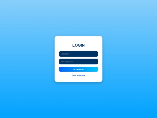 login-client screenshot