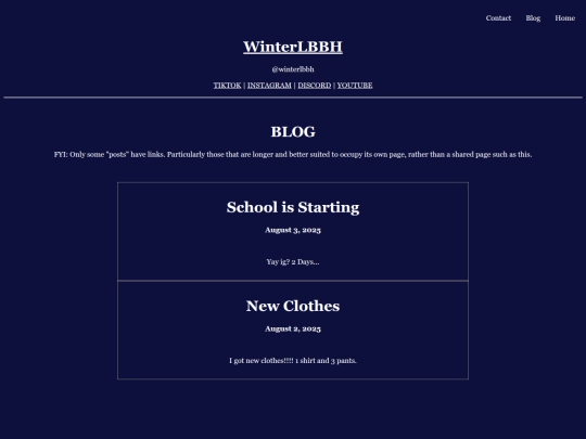 blog screenshot