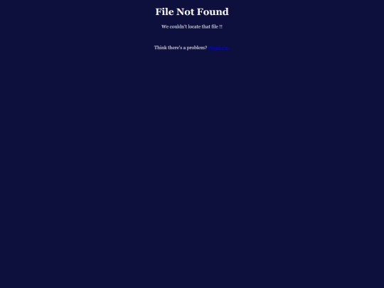 not_found screenshot