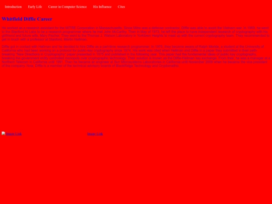 WhitfieldDiffieCareer screenshot