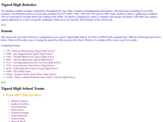 webpageyearbook screenshot