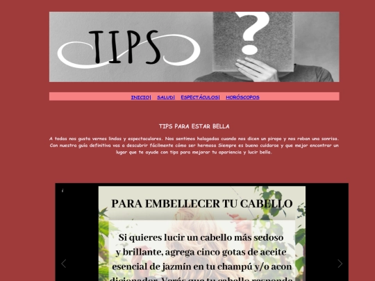 Revista/tipss screenshot