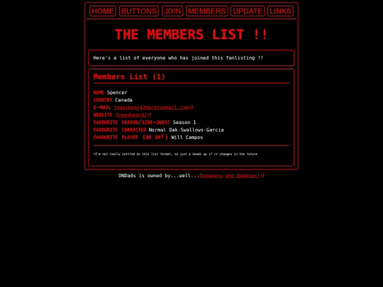 dndads/list screenshot