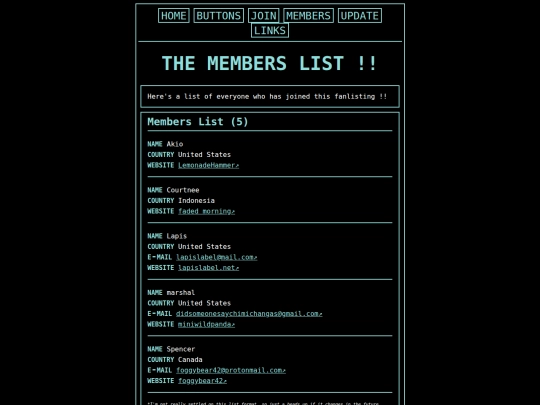 hangyodon/list screenshot