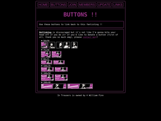 in-trousers/buttons screenshot