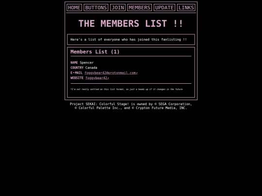 mizuki/list screenshot