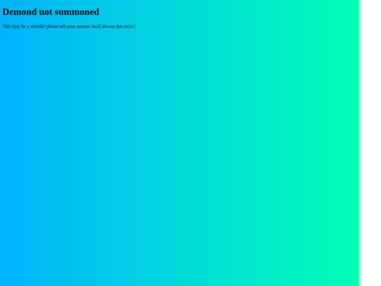 not_found screenshot
