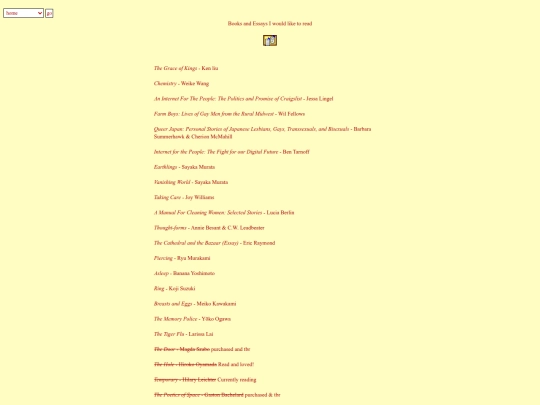 booklist screenshot