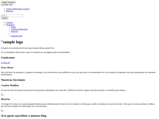 scary/index/home screenshot