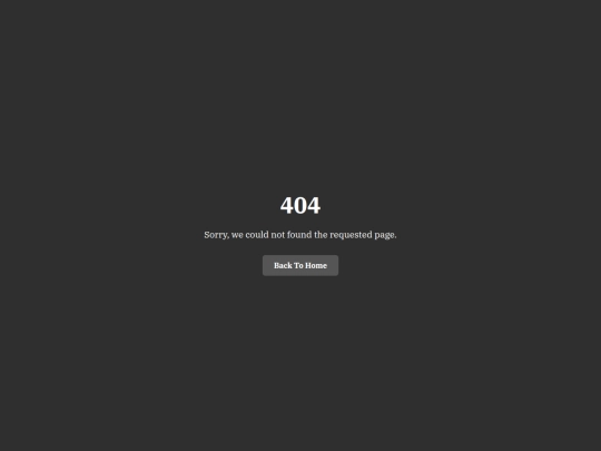 not_found screenshot
