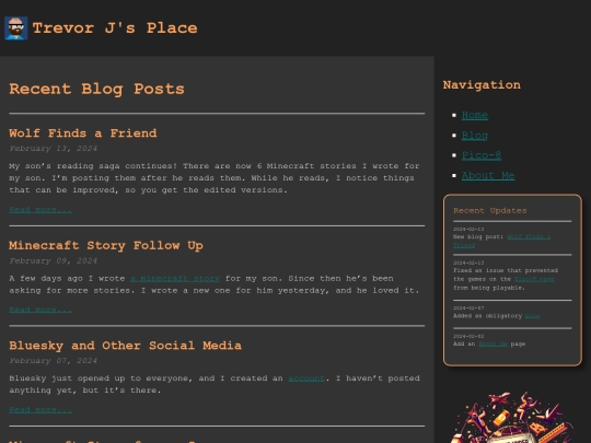 blog screenshot