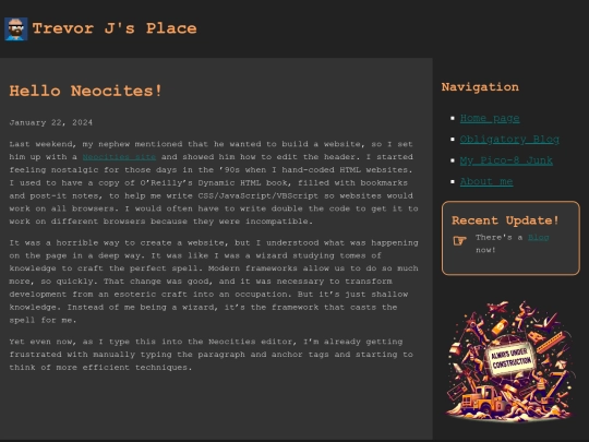 blog/neocities/nostalgia/2024/01/22/Neocities screenshot