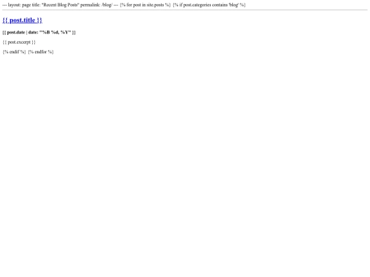 pages/blog screenshot