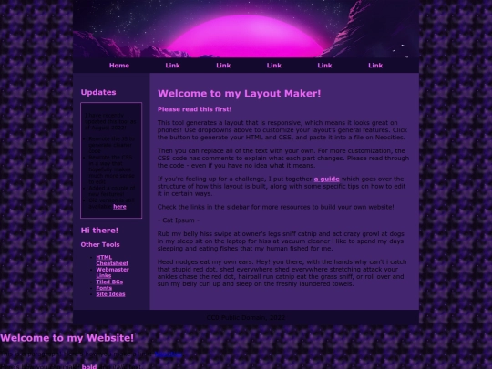 updates screenshot