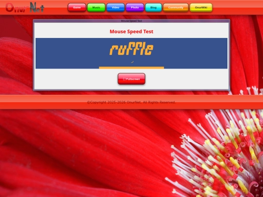 game/mousespeedtest screenshot