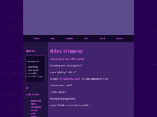 index screenshot