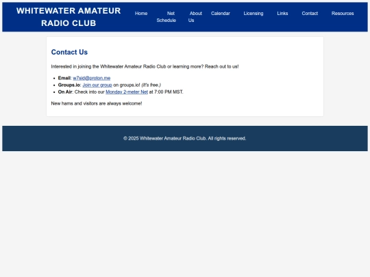 contact screenshot