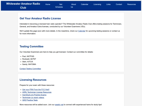 licensing screenshot