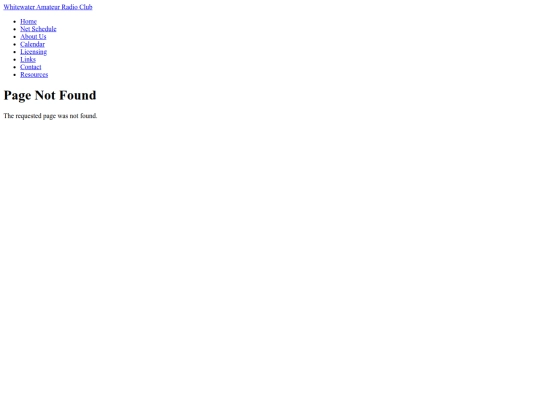 not_found screenshot
