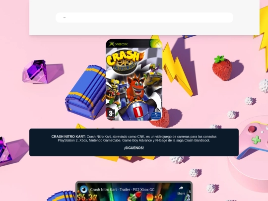 CRASH NITRO KART screenshot