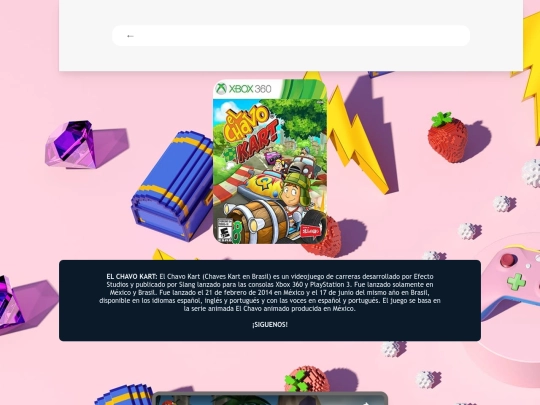 EL CHAVO KART screenshot