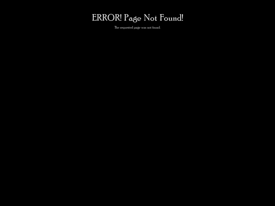 not_found screenshot