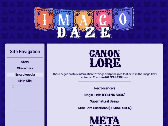 imagodaze/encyclopedia screenshot