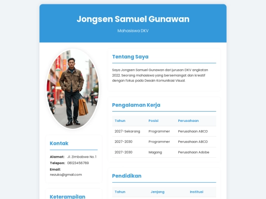 CV_Jongsen/cvbootstrap screenshot