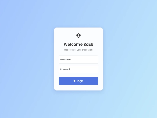 Week09/login screenshot