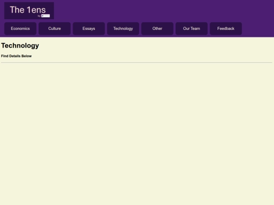 Technology screenshot