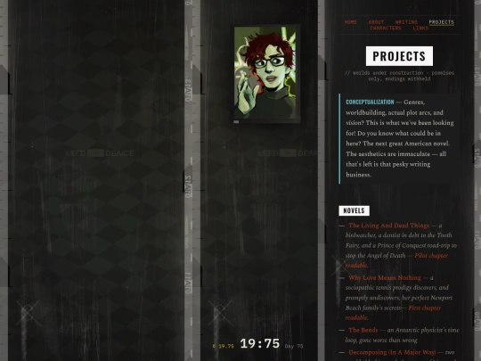 projects screenshot