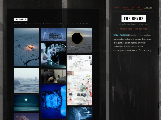 works/the-bends-board screenshot