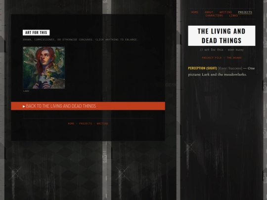 works/the-living-and-dead-things-art screenshot