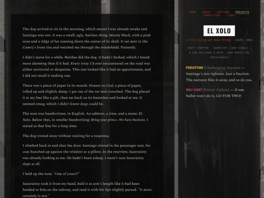 works/tladt-el-xolo screenshot