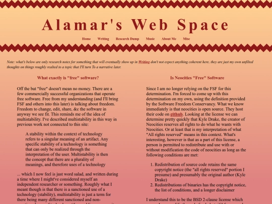 research/freesoftware screenshot