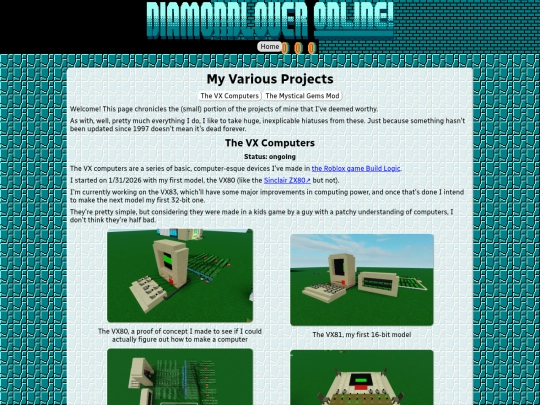 projects screenshot