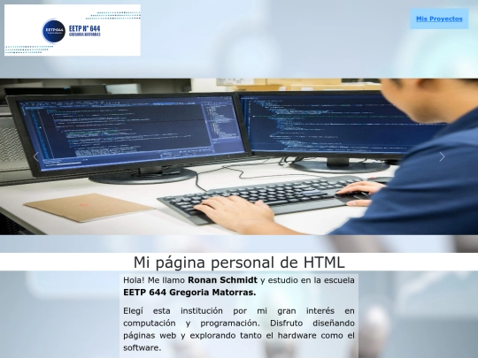 pagina personal screenshot
