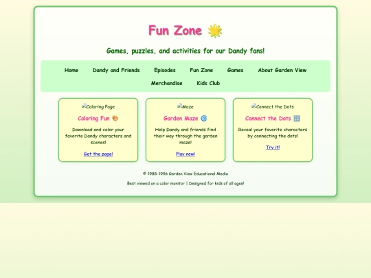funzone screenshot