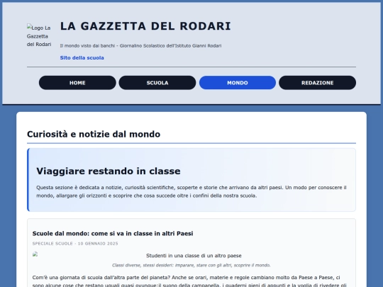 notizie-mondo screenshot