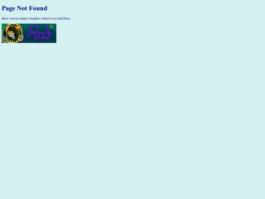 not_found screenshot