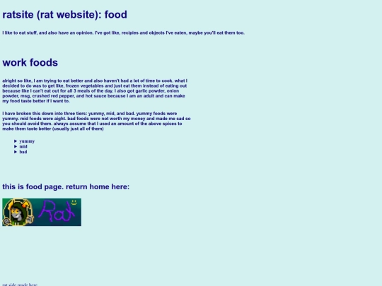 ratfood screenshot
